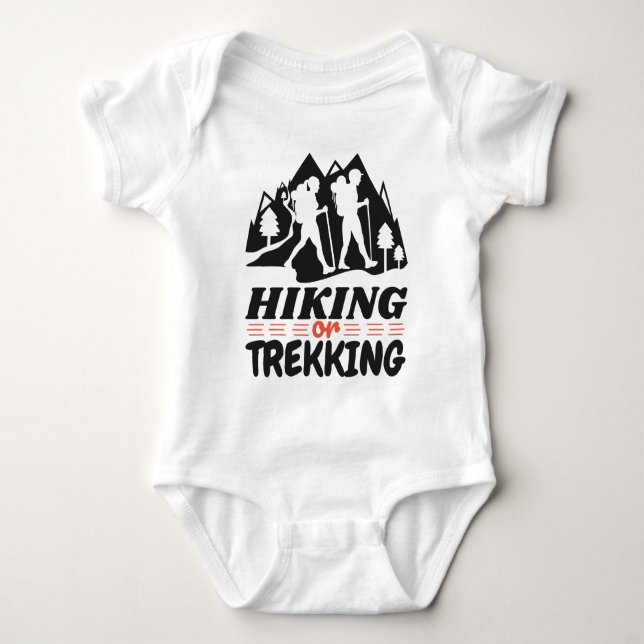 Body Para Bebê Caminho ou Trekking (Frente)