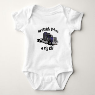 Body Para Bebê Camionistas - Teamsters - equipamento grande