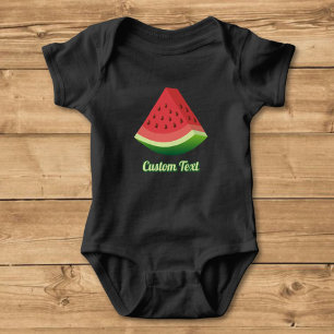 Body Para Bebê Camisa-T com fatia de melancia