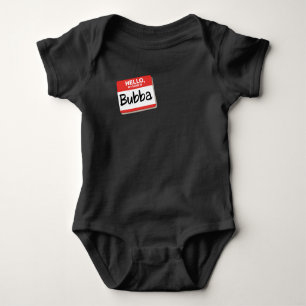 Body Para Bebê Camisa-T De Bebê Cute Bubba
