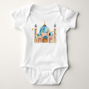 Body Para Bebê Camiseta-bodysuit islâmico