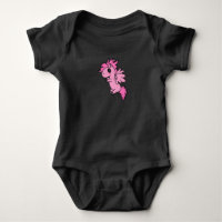 Camisola Bebê Pequeno Pégasus Rosa