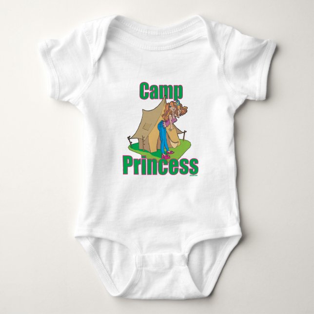 Body Para Bebê CAMP-Princess (Frente)
