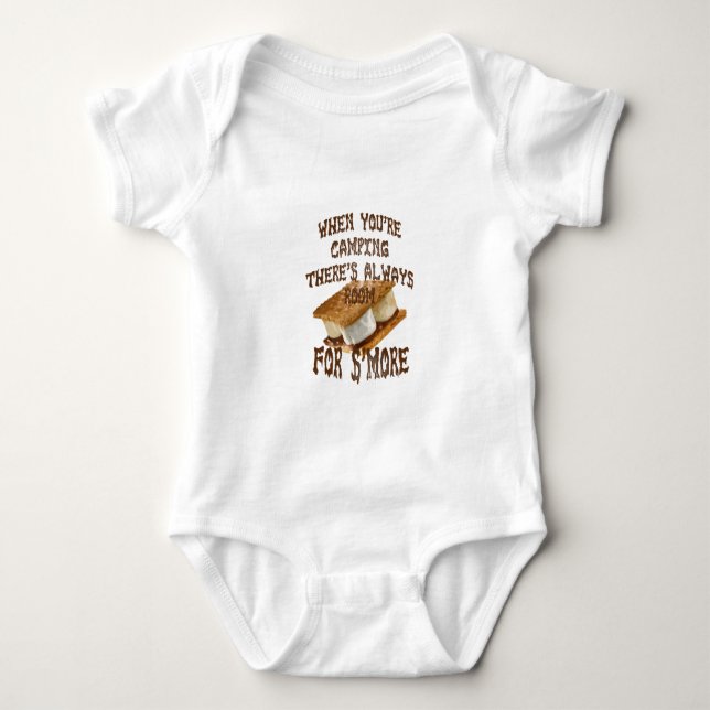 Body Para Bebê Camp Smores (Frente)