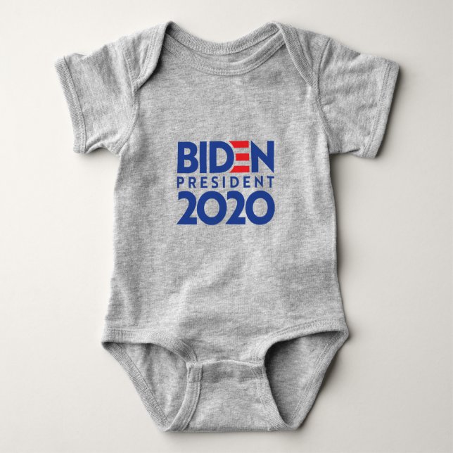Body Para Bebê Campanha pelo BIDEN FOR PRESIDENTE (Frente)