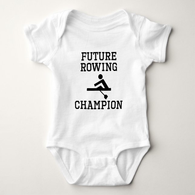 Body Para Bebê Campeão futuro do enfileiramento (Frente)