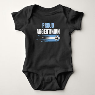 Body Para Bebê Campeões do Mundo Argentina 2022 Orgulhosos