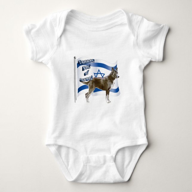 Body Para Bebê Canaã de Israel (Frente)