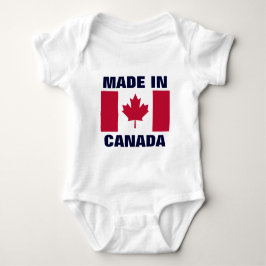 Body Para Bebê CANADÁ: Feito no Canadá