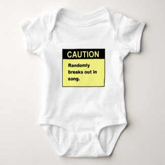 Body Para Bebê Canção aleatória