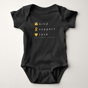 Body Para Bebê cancer de infância, fofo Bebê One-Piece