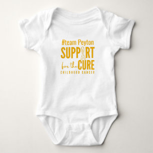 Body Para Bebê cancer de infância personalizado Baby One-Piece Bo