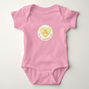 Body Para Bebê Candy Heart Cutie Pie