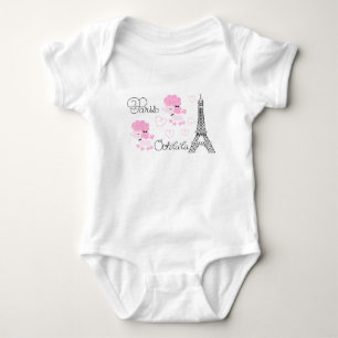 Body Para Bebê Caniches de Paris