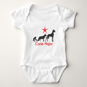Body Para Bebê Canis Major Dogue Alemão