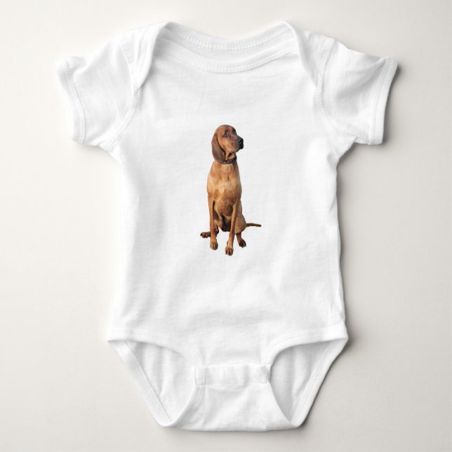 Body Para Bebê Cão de Caça Redbone Coon (A) (Frente)