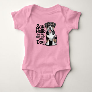 Body Para Bebê cão de montanha bernês