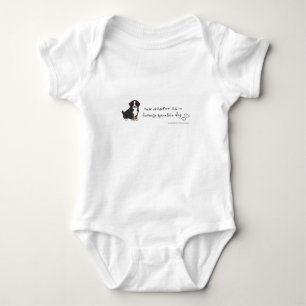 Body Para Bebê cão de montanha bernês