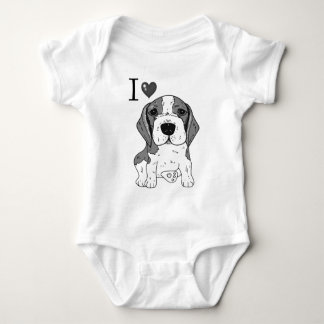 Body Para Bebê Cão do lebreiro