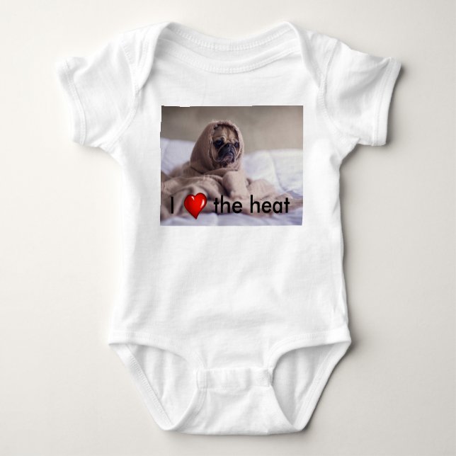 Body Para Bebê Cãozinho engraçado (Frente)