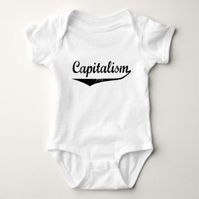 Body Para Bebê Capitalismo (Frente)