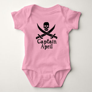 Body Para Bebê Capitão abril