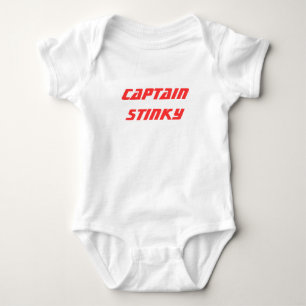 Body Para Bebê Capitão Fedido