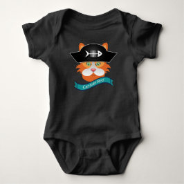 Body Para Bebê Capitão Vermelho - Bodysuit de Jersey para Bebê