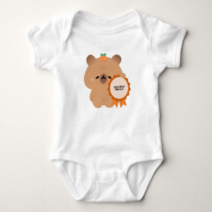 Body Para Bebê Capivara Delulu Certificada
