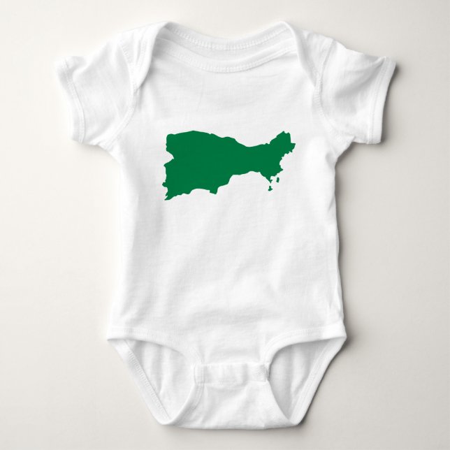 Body Para Bebê Capri (Frente)