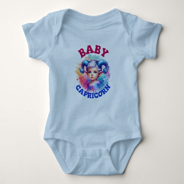 Body Para Bebê Capricorn Baby Charm (Frente)
