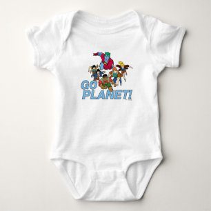 Body Para Bebê Captain Planet and the Planeteers - Go Planet!