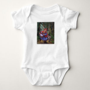 Body Para Bebê Capuchinho Vermelho
