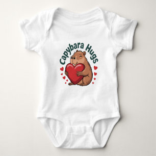 Body Para Bebê Capybara Hugs