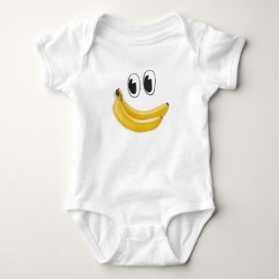 Body Para Bebê cara da banana