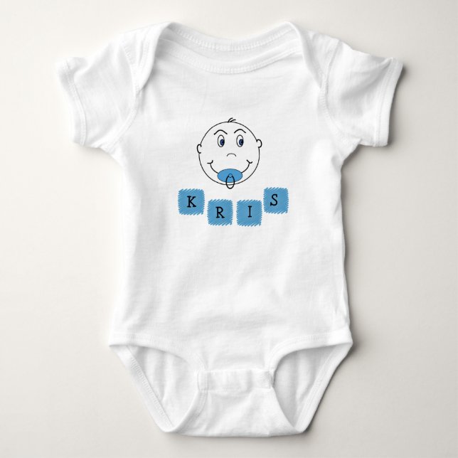 Body Para Bebê Cara de Filho Malicioso com Nome (Frente)