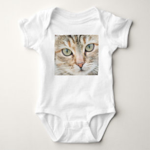 Body Para Bebê Cara de gato