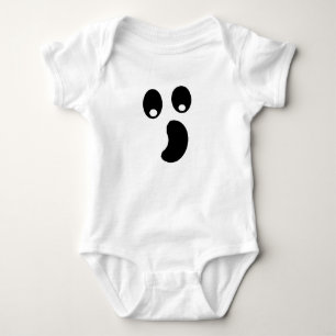 Body Para Bebê Cara do fantasma