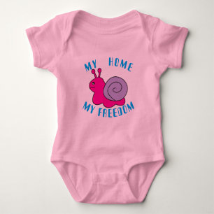 Body Para Bebê Caracol