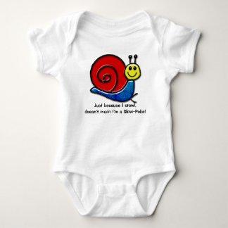Body Para Bebê Caracol-Cute (Criança Orgânica Personalizada - Um