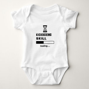 Body Para Bebê Carga da habilidade de Kickboxing ......