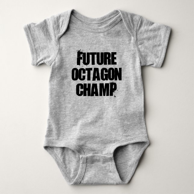 Body Para Bebê Carimbo de Octagon Futuro (Frente)