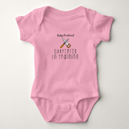 Body Para Bebê Carpinteiro em Treinamento Carpintaria Infantil Tr