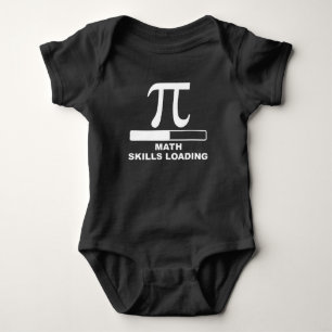 Body Para Bebê Carregamento das habilidades da matemática