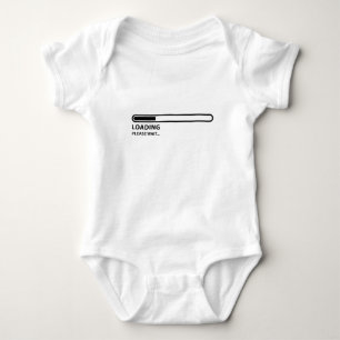 Body Para Bebê Carregando, Aguarde o macacão
