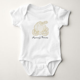 Body Para Bebê Carrinho da Cinderela Bebê Macacão Personalizado