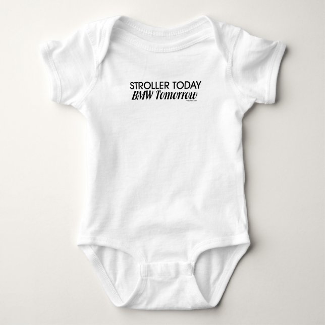 Body Para Bebê Carrinho de criança hoje ..... (Frente)