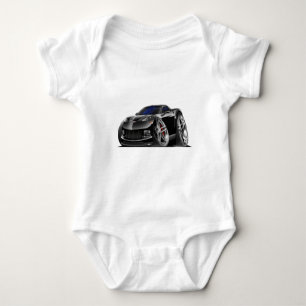 Body Para Bebê Carro 2005-09 preto de Corveta
