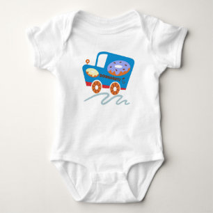Body Para Bebê Carro das filhóses