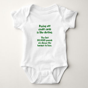 Body Para Bebê Cartões de Crédito...